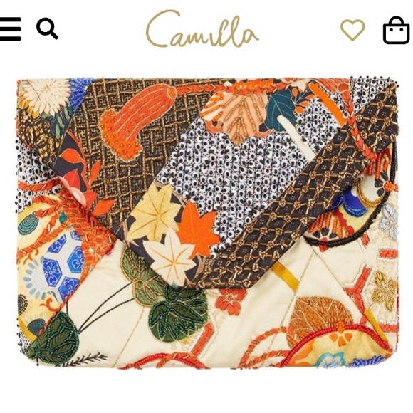 camilla envelope clutch